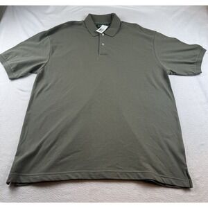 Outer Banks Polo Shirt Men's Size 2XL NWT Olive Green 100% Cotton